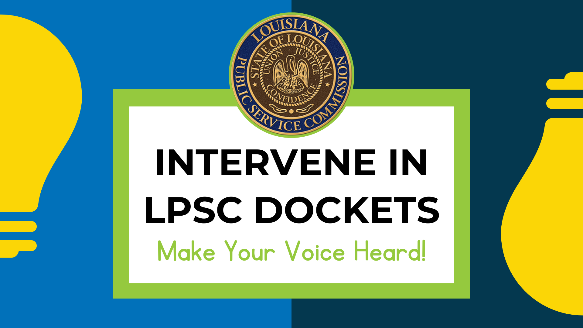 Engaging with LPSC Dockets