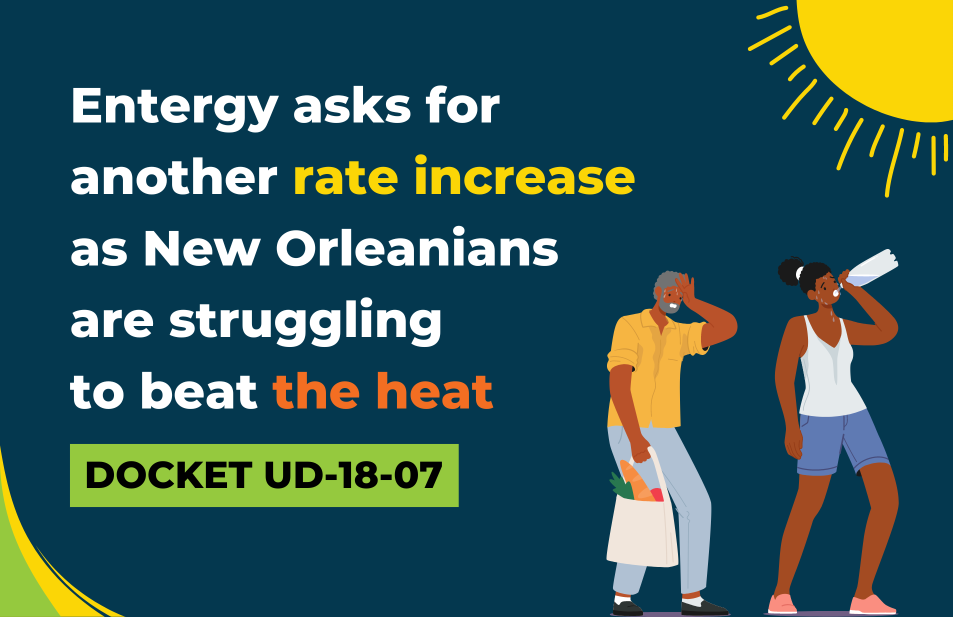 Entergy asks for another rate increase as New Orleanians are struggling to beat the heat