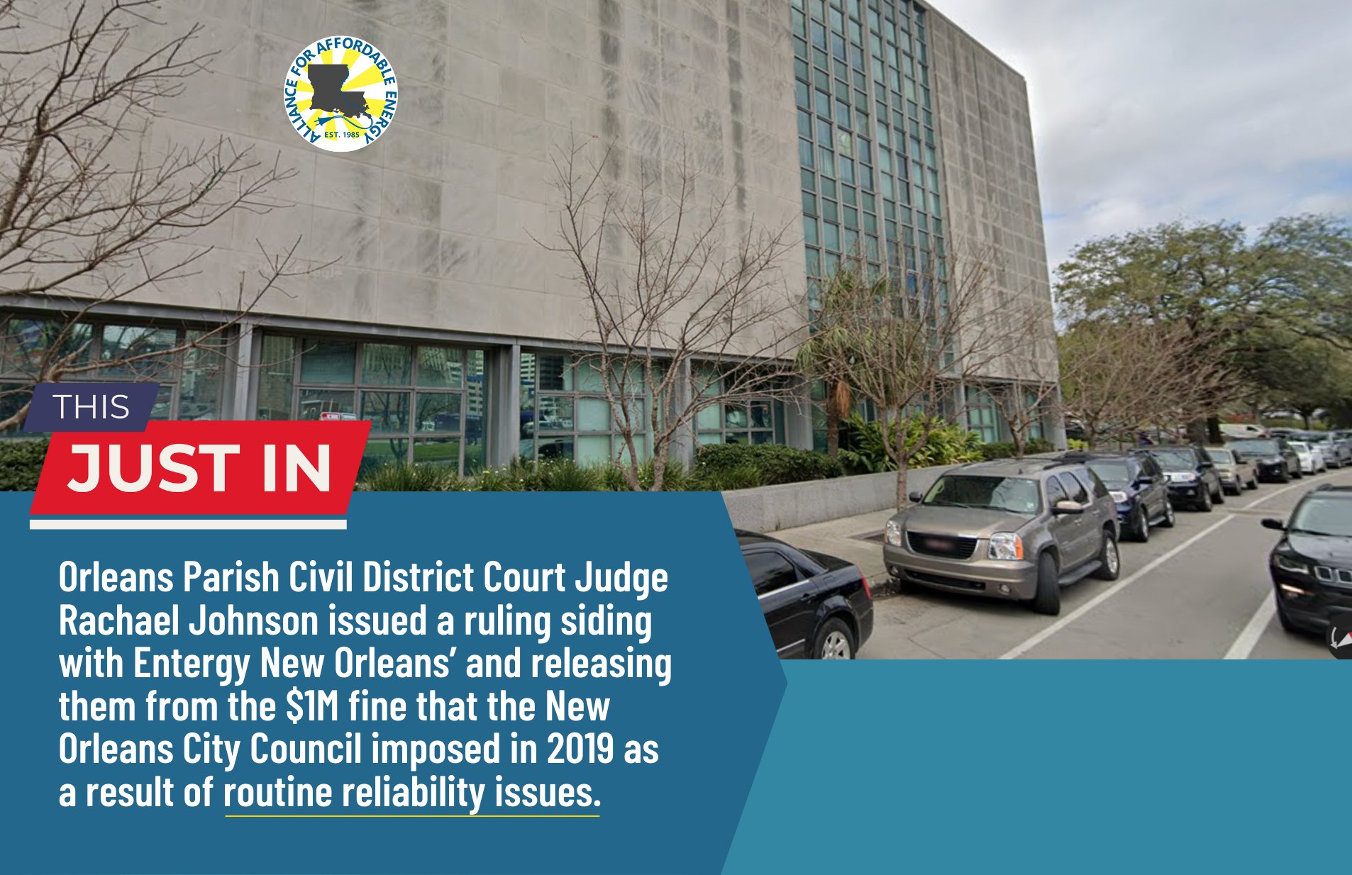 Entergy New Orleans Reliability Judgment