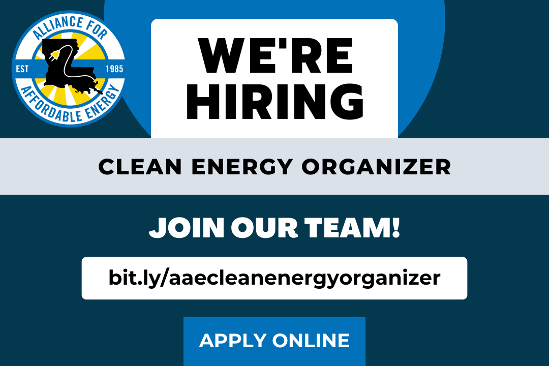 We’re Hiring a Clean Energy Organizer. Join our team!